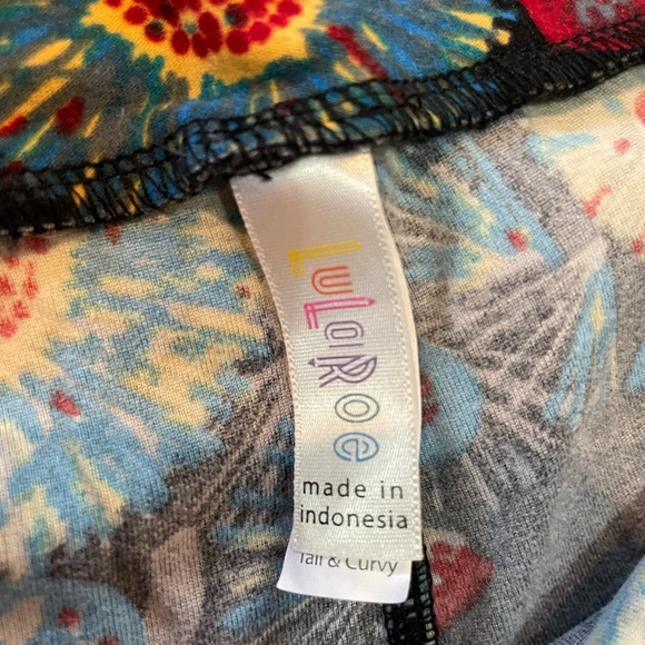 Lu La Row tall & curvy leggings 6 pair and 1 pair unknown brand - Picture 3 of 3